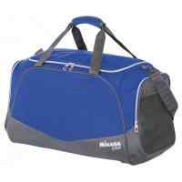 Сумка спортивная MIKASA MT79-029, полиэстер, сине-серый
