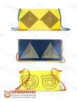 Набор тренажеров для развития письма (ромбы, треугольники, розы)