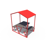 Столик взрослый с навесом Беседка ДХО 05050