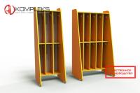 Шкаф для полотенец «AVKompleks» двухъярусный секционный