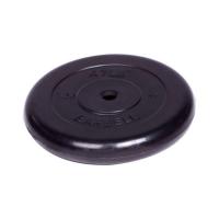 Диск обрезиненный "Atlet" d 26 мм чёрный