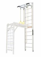 Шведская стенка Kampfer Union Ceiling (№6 Жемчужный Высота 3 м белый турник)