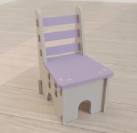 Стульчик дизайн-серия "Космос" мягкий нерегулируемый, РГ 2