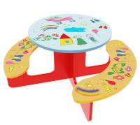 Столик круглый  (Детский мир)  МФ 04-002
