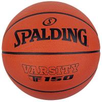 Мяч баскетбольный SPALDING Varsity TF-150 84326z, р.5, резина, коричнево-черный