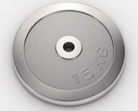 Диск хромированный UNIX Fit 15 кг / 25 мм