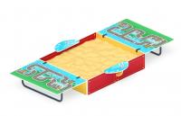 Песочница с крышкой средняя (Игра) - ИО 5.01.11-06