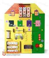 Бизиборд Домик для большой семьи