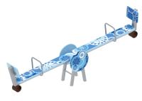 Качалка-балансир со спинкой (Зима) ИО 03-111