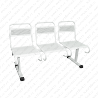 Стулья секционные перфорированные 3-х местные