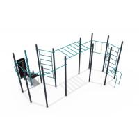 Воркаут (комплекс из рукохода, турников и шведских стенок ГТО 108 мм) СОВ 01200 