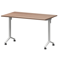 Стол мобильный складной МБ22-120.70 Темный шимо/Белый F0000026903