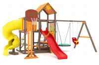 Детская площадка IgraGrad Панда Фани с балконом и трубой