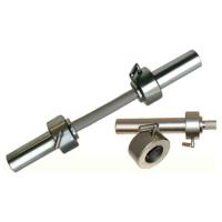 Гриф гантельный d 50 мм металлическая ручка/стопорный L530 мм