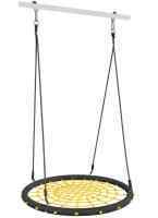 Качели ГНЕЗДО-СЕТКА 100 см Romana 1.Д-26.16 (черный/желтый)