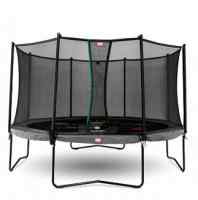 Батут BERG Grand Champion Regular 470 Grey + защитная сетка Deluxe