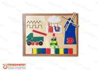 Тактильно-развивающая панель «Родные места»