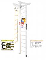 Шведская стенка Kampfer Little Sport Ceiling Basketball Shield (№6 Жемчужный Высота 3 м)