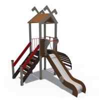 Игровой комплекс серии Лесная долина Н-1200 ДИО 06010