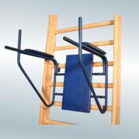 Брусья навесные на гимнастическую стенку (спинка и подлокотники мягкие) IMP-A95