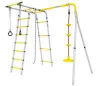 Дачный комплекс "Лесная поляна 3" + ДИСК качели Romana R.103.26.05 (серый/жёлтый)