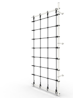 Доп.секция с вяз.сеткой для пристенных ДСК РОКИДС ДС-1.02 (бело-черный)