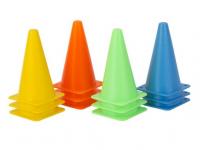 Конус фишка разметочная H 10см (12шт.) цвет ассорти