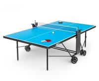 Теннисный стол UNIX Line Compact Outdoor 6mm ACP (Blue)