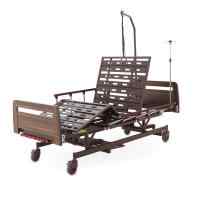 Кровать механическая MED-MOS Е-31 (ЛДСП коричневый)