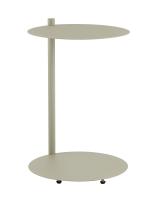 Журнальный столик Siara металл оливковый