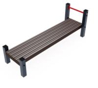 ОК 02-014 Кроссфит скамья для пресса