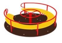 Карусель с рулем ИО 05-307-01 