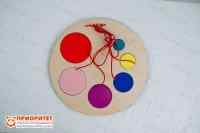 Тактильно-развивающая панель «Палитра»