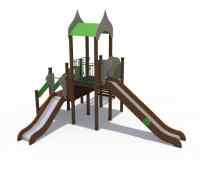 Детский игровой комплекс серии Браун Островок Н-900,1500 ДИО 04070