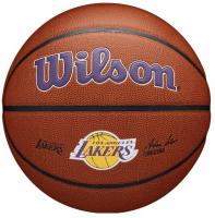 Мяч баскетбольный Wilson NBA LA Lakers WTB3100XBLAL, размер 7