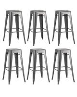 Стул барный TOLIX серебристый матовый 6 шт.