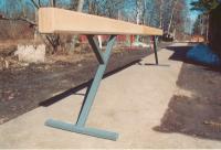 Бревно гимнастическое высокое ГО-3/ГО-3.3