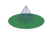 Пирамида - СК 2.05.02-РК сетка на резиновое покрытие