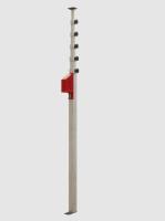 Измеритель высоты установки планки для стоек для прыжков с шестом