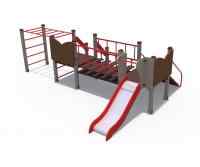 Детский игровой комплекс серии Городские кварталы Н-750 ДИО 04019