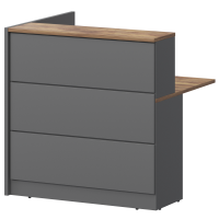 Модуль завершающий высокий правый СМР-22.10 Графит/Таксония F0000040174