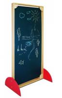 Двухсторонняя ширма “Меловая доска и пробковая доска”