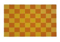 Коврик конструктор для игр и ползания, 42 клеток 260 мм, оранжево-бежевый