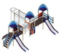 Детский игровой комплекс «Космопорт» H=1200 ДИК 31-1411 (Космос)