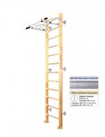 Шведская стенка Kampfer Swedish Wall (№0 Без покрытия Высота 3 м белый антик турник)