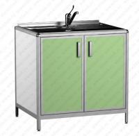 Стол лабораторный с мойкой СЛМ.02.00 Оптима (мойка с крылом)