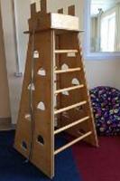 Башня для лазания (с канатом)