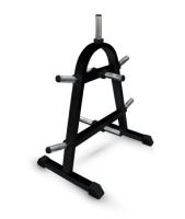 Стойка для хранения дисков диаметров 50 мм. - А-образная (на 9 позиций) чёрный MB 1.11