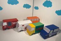 Мягкие игровые модули Машинки «МЧС»