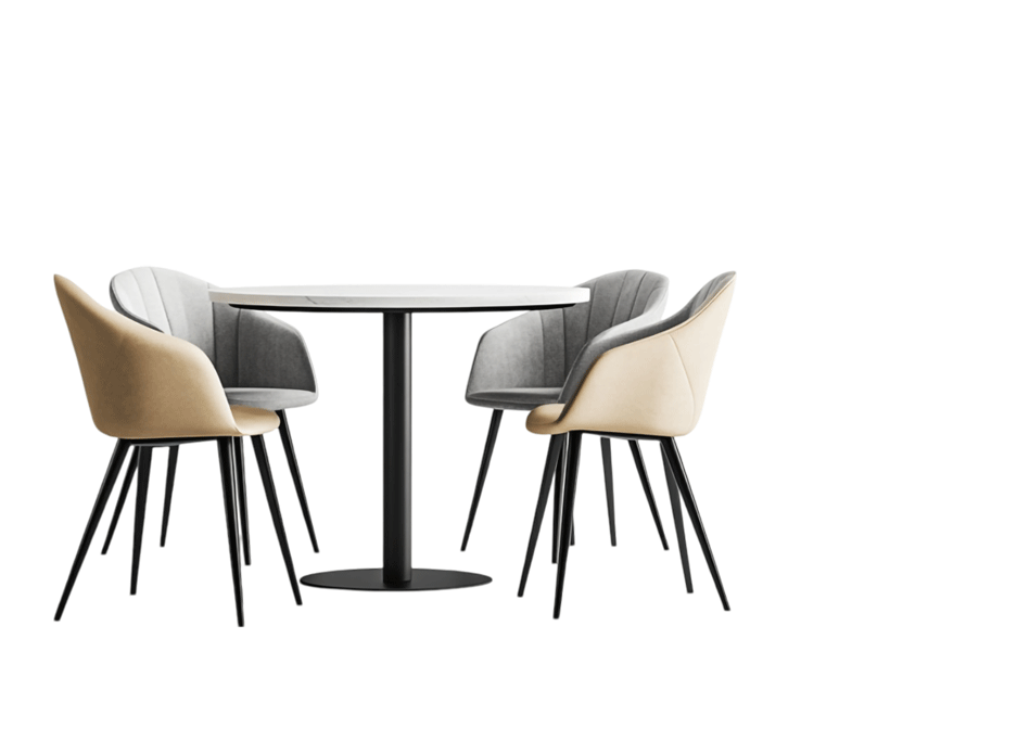 Кухонные столы, стулья, обеденные группы, мебель для переговоров